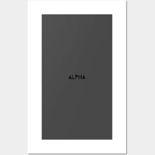 ALPHA Posters and Art